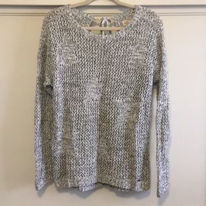 HOLLISTER GREY SWEATER